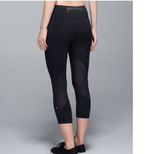 Lulu lemon Mesh back leggings
